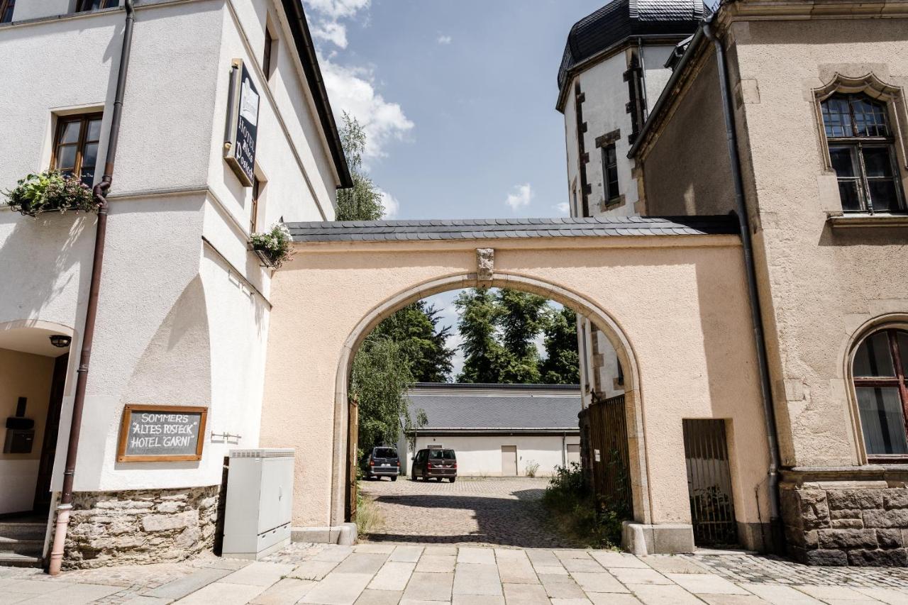 Sommers Hotel Altes Posteck ライヒェンバッハ・イム・フォークトラント エクステリア 写真